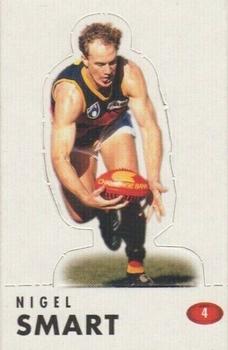 1996 Select AFL Stickers - Stand Ups #4 Nigel Smart Front